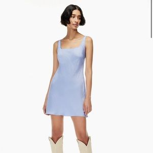 NWT Tryst Dress in Soft Iris